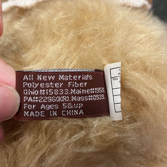 1997 Brass Button Bear Rosie The Bear of Joy. Pickford Bears Ltd - Picture 9 of 9